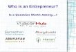 Who is an Entrepreneur - Vyapar Hub Presentation
