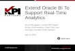 Extend Oracle BI To Support Real-Time Analytics