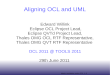 Aligning OCL and UML