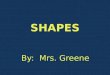 Shapes for kindergarten