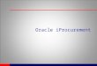 Oracle iProcurement