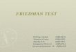Friedman nonparametric test