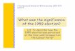 3.What Was the Significance of the 1959 Election