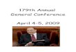 General Conference April 2009