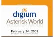 Virtualizing Asterisk - Presented at Digium Asterisk World, Feb 2008, Miami, Florida
