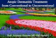 Atopic dermatitis treatment, from conventional to unconventional