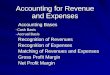 Accounting 4 Revenue n Expenses