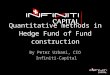 Quantitative methods in Hedge Fund of Fund ( HFOF ) construction ( Dec 2009 )
