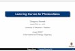 Learning Curves for Photovoltaics - Gregory Nemet