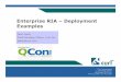 Enterprise RIA – Deployment Examples
