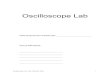 Oscilloscope Lab