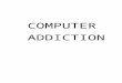 computer addiction