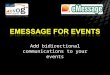 Emessage event