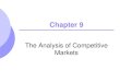 Microeconomics Lecture analysis of competitive market