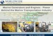 Marine Generators and Engines - Power Behind the Marine Transportation Industry