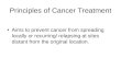 Principles of Cancer Treatment