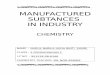 12891138 Chemistry Manufactured Substances in Industry
