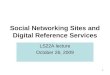 Social Network Sites and Digital Reference Services