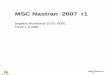 MSC.Nastran 2007 Implicit Nonlinear (SOL 600) User's Guide