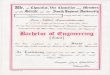 Bachelor of Engineering Certificate