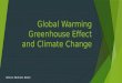 Global warming, greenhouse effect and climate change