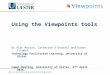Viewpoints CAMEL meeting - workshop presentation