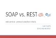 Soap vs. rest -  which is right web service protocol for your need?