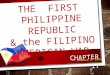 The First Philippine Republic and the Filipino-American War
