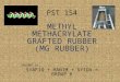 Methyl Methacrylate Grafted Rubber (Mg Rubber)