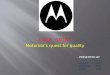 TQM Motorola Case Study