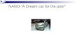 NANO-“A Dream car for the poor