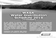 WASA 2010 Water Distribution Schedule (Trinidad)