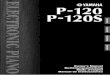 Yamaha P-120 Manual Electronic Digital Piano