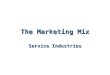 Marketing Mix of Services