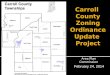 2014 zoning presentation for Carroll County, Indiana