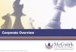 McGuirk Consulting Overview 2012