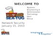 WELCOME TO Network Security January 21, 2010