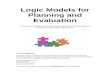 Logic Models for Planning Evaluation