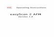 EasyScan 2 AFM Operating Instructions