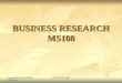 Business Research Nature & Scope