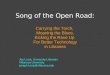 Joe Lucia: Song Of The Open Road