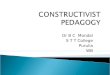 Constructivist pedagogy