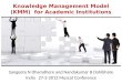 Knowledge Management Model(KMM) for Higher Educational Institutes