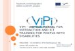 Piloting the ViPi  curriculum and  games with young  people with learning  disabilities
