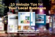 Website Design Tips for Your Local Business