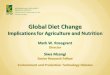 Global diet change: Implications for agriculture and nutrition