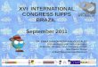 XVI Congress IUPPS - Presentation Nuremberg - May 2010