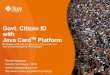 Government Citizen ID using Java Card Platform