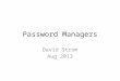 Password manager software review