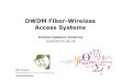 DWDM Fiber-Wireless Access Systems